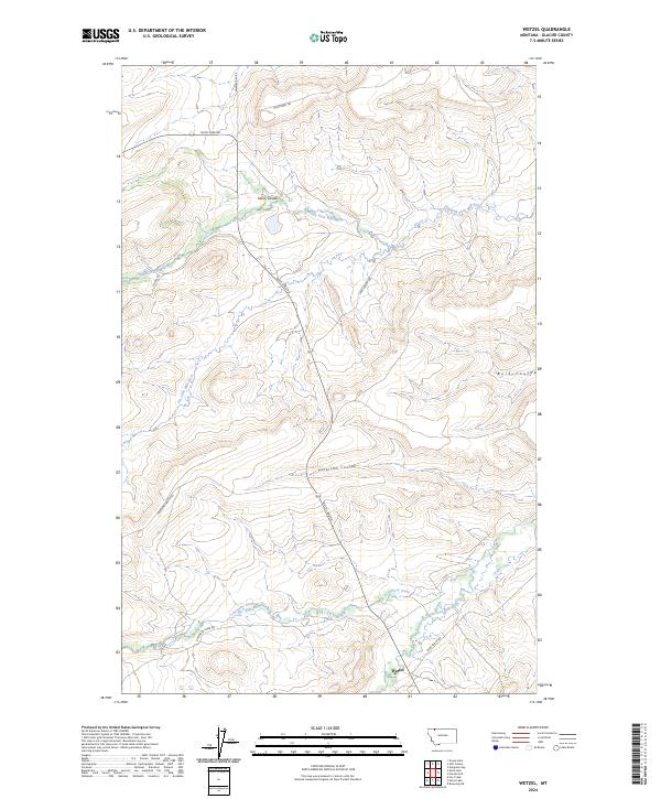 Wetzel topographic map thumbnail