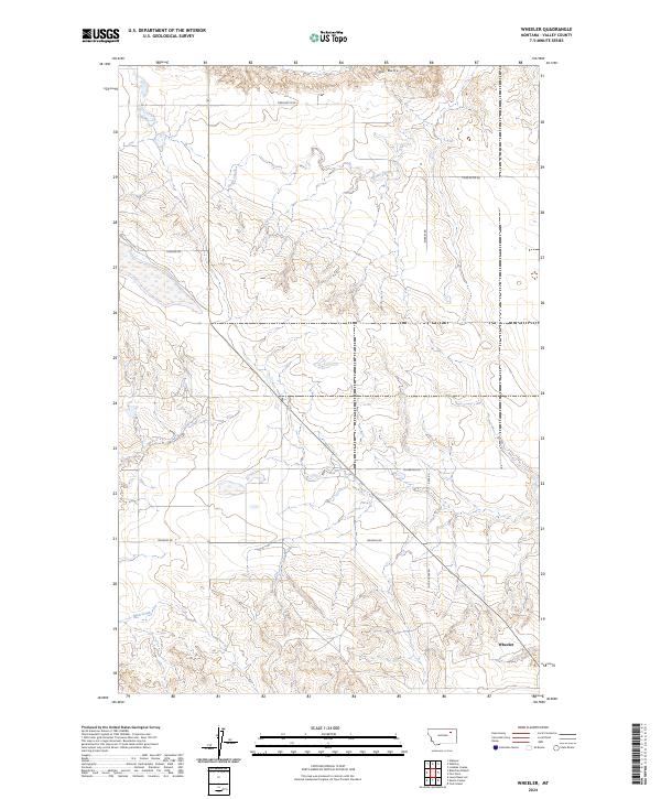 Wheeler topographic map thumbnail