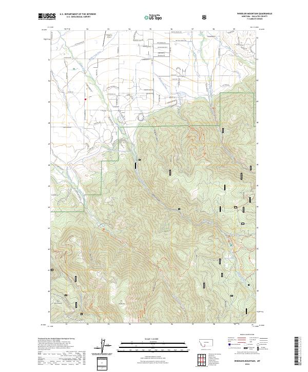 Wheeler Mountain 2024 topographic map thumbnail