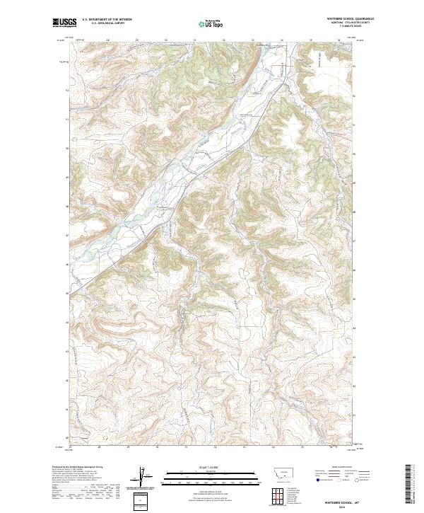 Whitebird School topographic map thumbnail