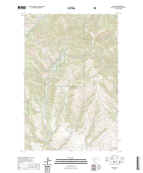 Wilborn topographic map thumbnail