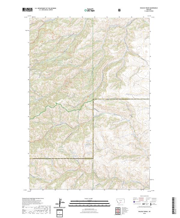 Wildcat Draw 2024 topographic map thumbnail