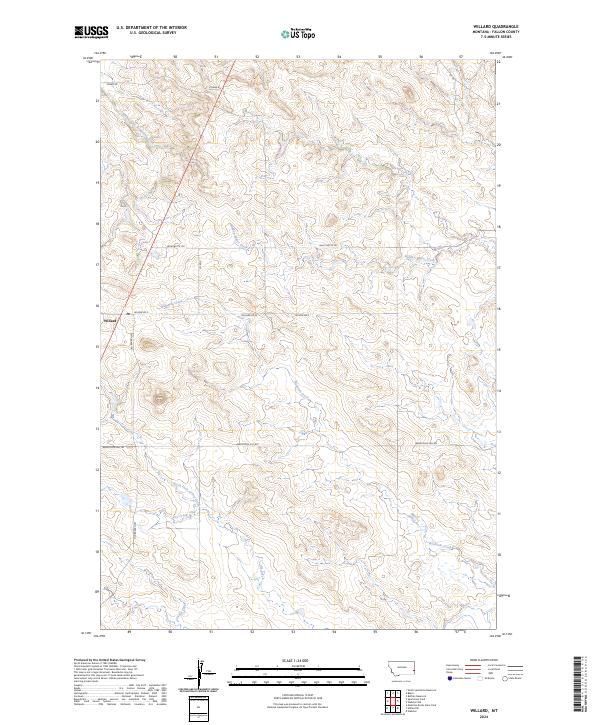 Willard topographic map thumbnail
