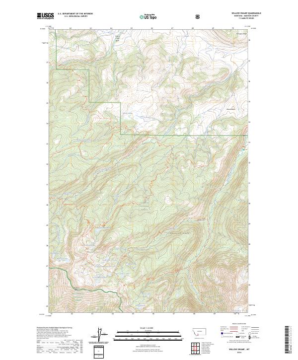 Willow Swamp 2024 topographic map thumbnail
