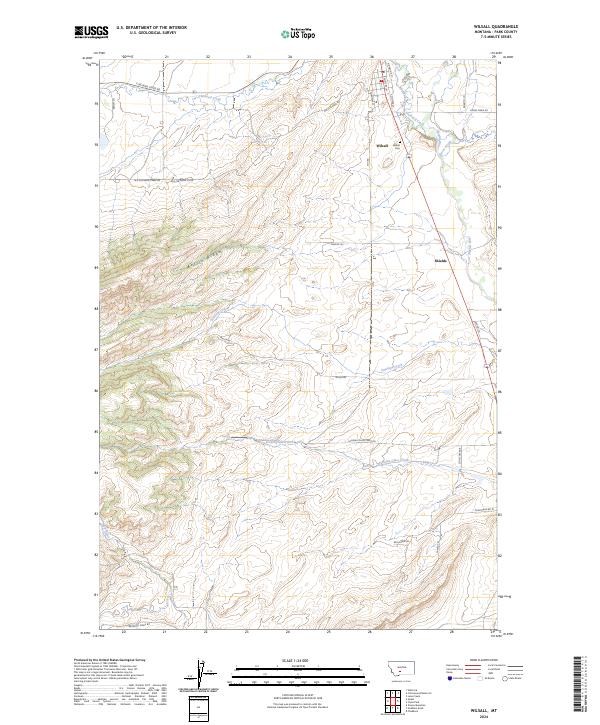 Wilsall 2024 topographic map thumbnail