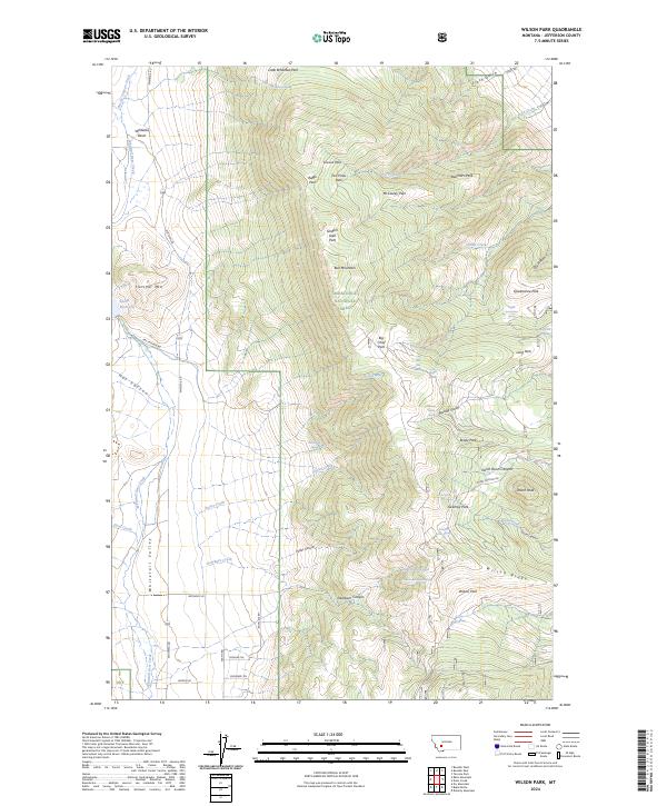 Wilson Park 2024 topographic map thumbnail