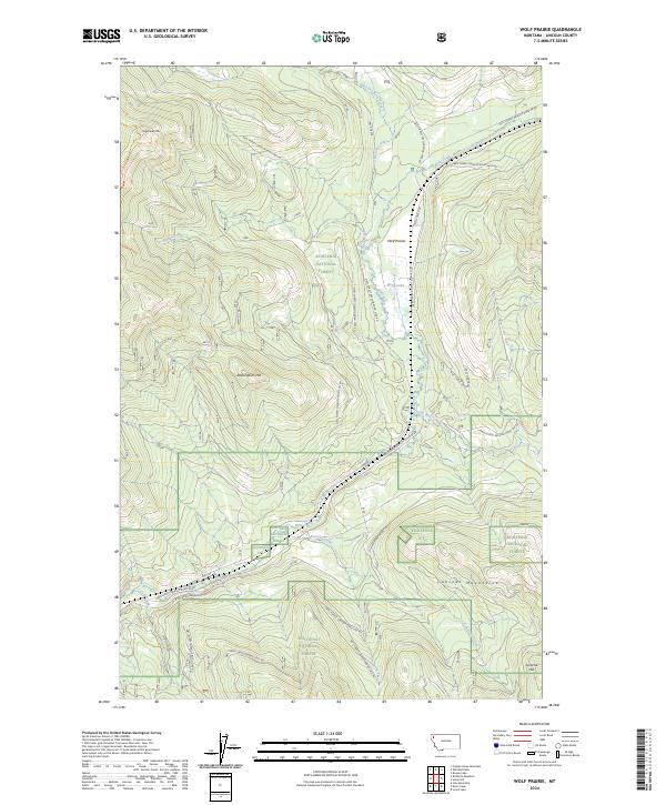 Wolf Prairie 2024 topographic map thumbnail