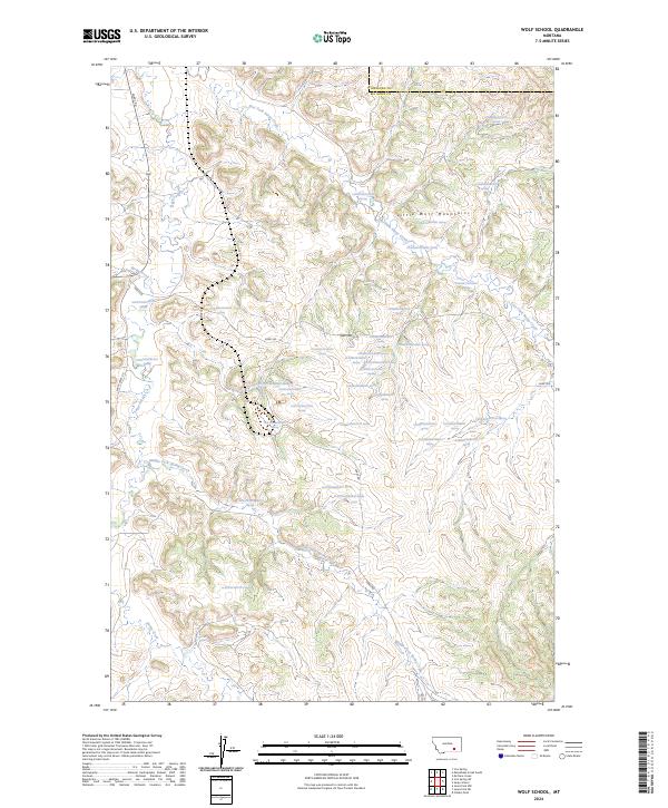 Wolf School 2024 topographic map thumbnail