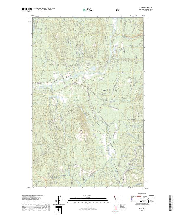 Yaak 2024 topographic map thumbnail