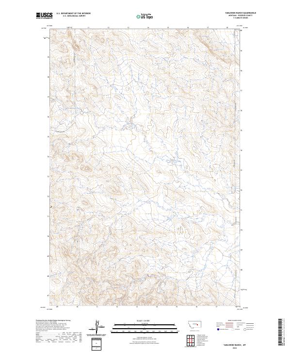 Yablonski Ranch topographic map thumbnail