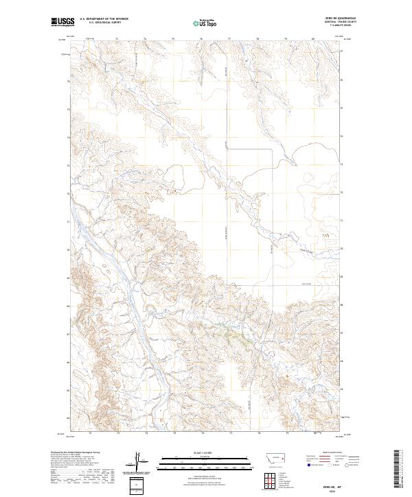 Zero NE 2024 topographic map thumbnail