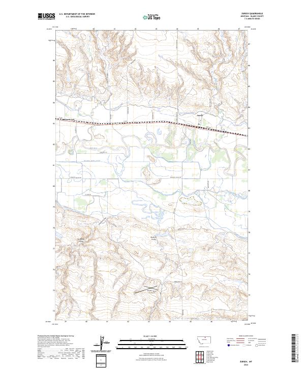Zurich 2024 topographic map thumbnail