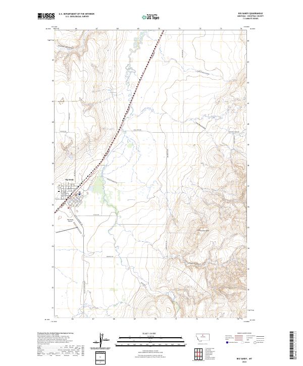 Big Sandy topographic map thumbnail