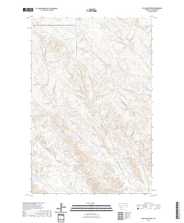 Coal Bank Spring topographic map thumbnail
