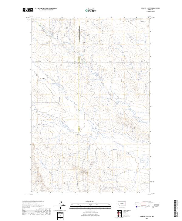 Diamond G Butte topographic map thumbnail