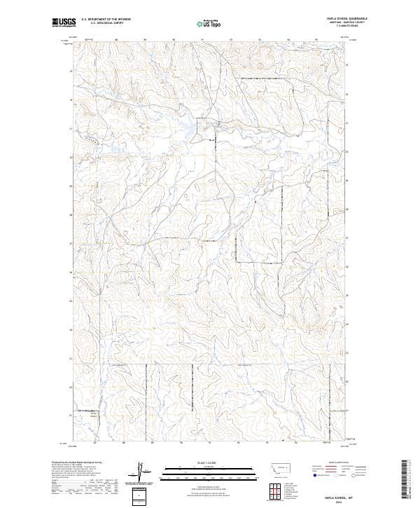 Hafla School topographic map thumbnail