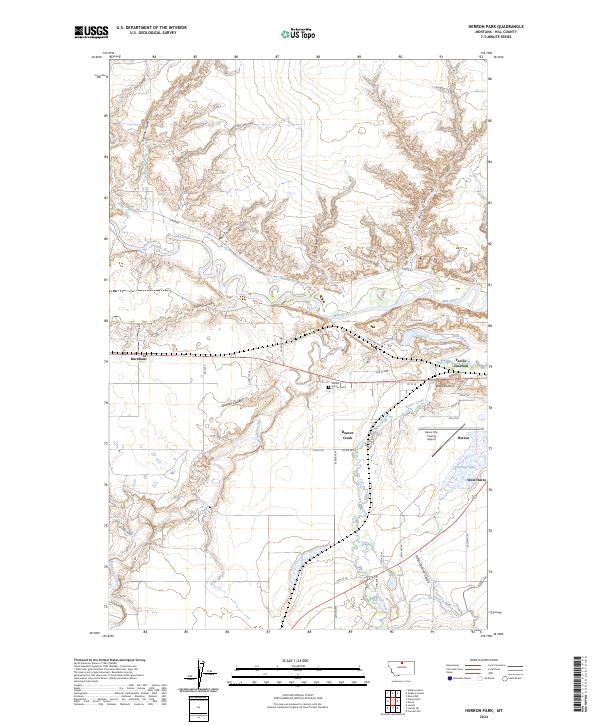 Herron Park topographic map thumbnail