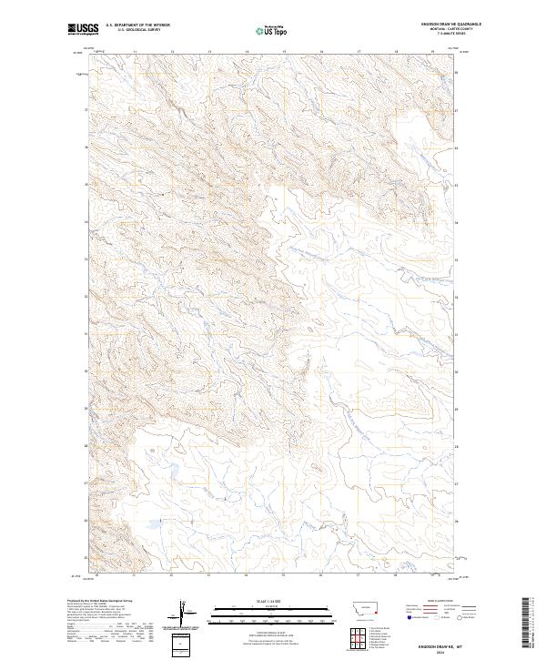 Knudson Draw NE topographic map thumbnail