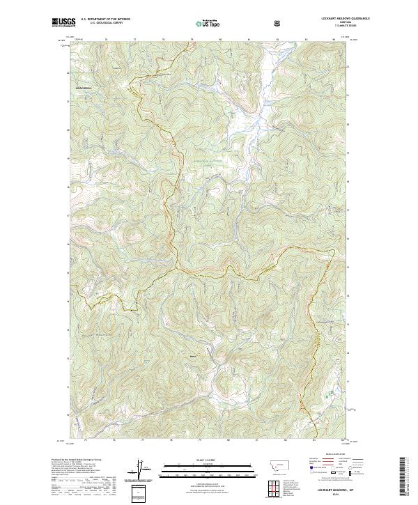 Lockhart Meadows 2024 topographic map thumbnail