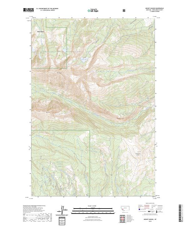 Mount Haggin 2024 topographic map thumbnail