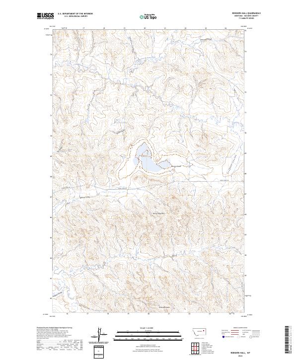 Rodgers Hall topographic map thumbnail