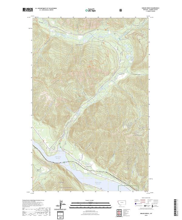 Smeads Bench topographic map thumbnail