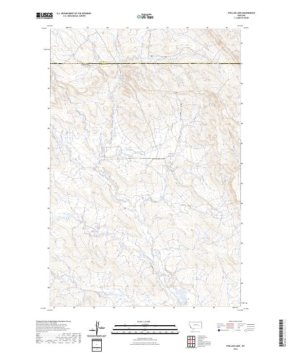 Stellar Lake 2024 topographic map thumbnail