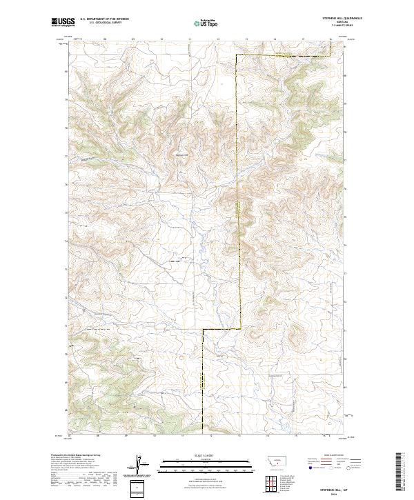 Stephens Hill 2024 topographic map thumbnail