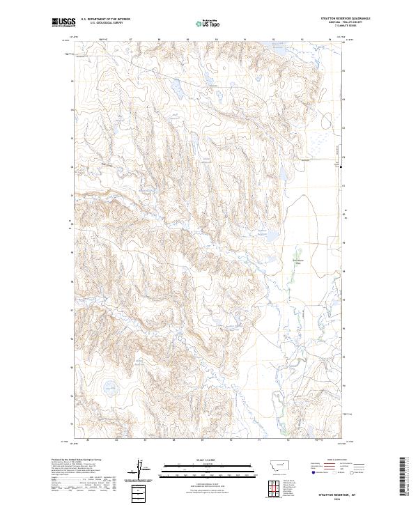 Stratton Reservoir topographic map thumbnail