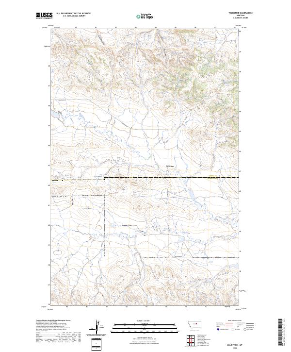 Valentine 2024 topographic map thumbnail