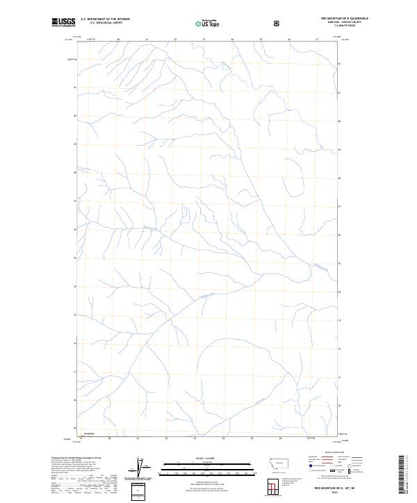 Red Mountain OE N topographic map thumbnail