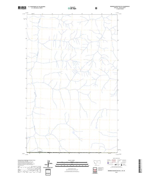 Robinson Mountain OE N topographic map thumbnail