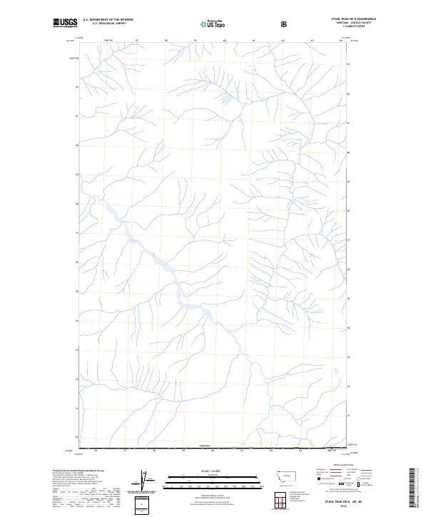 Stahl Peak OE N topographic map thumbnail
