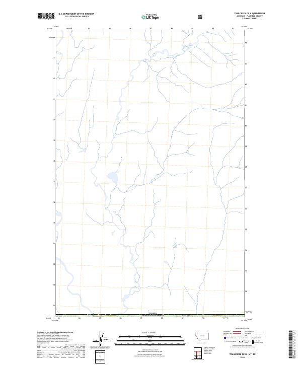 Trailcreek OE N topographic map thumbnail