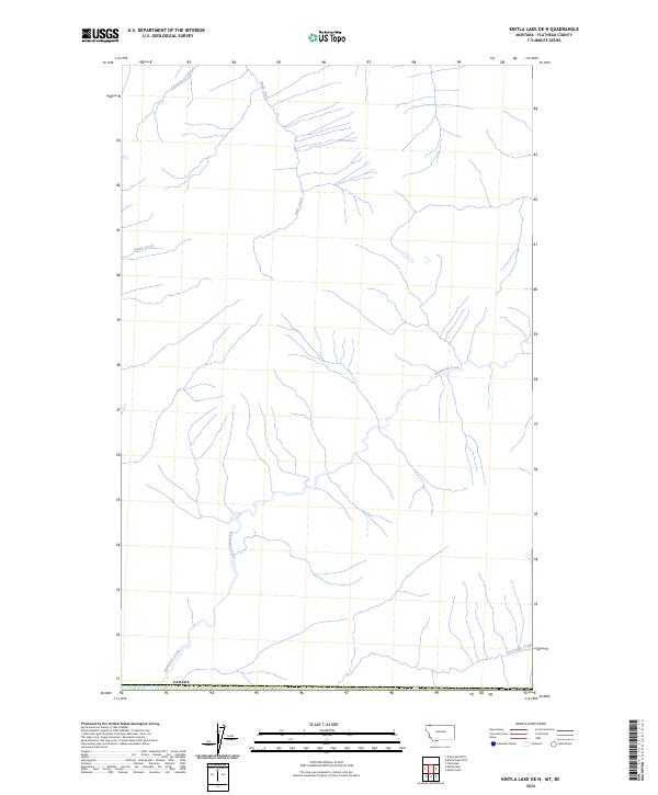 Kintla Lake OE N topographic map thumbnail