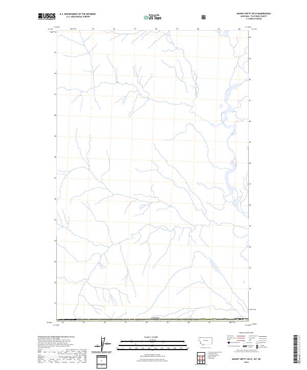 Mount Hefty OE N topographic map thumbnail