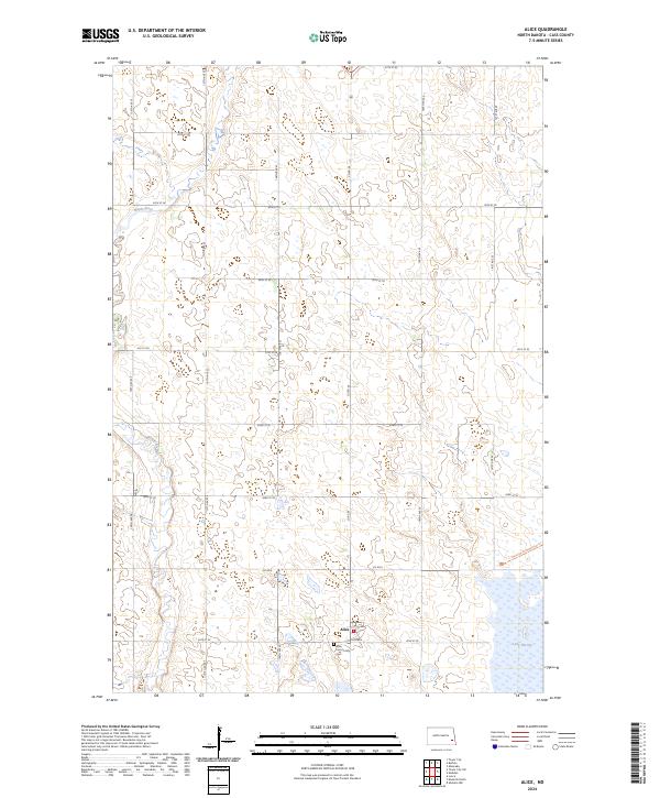 Alice topographic map thumbnail