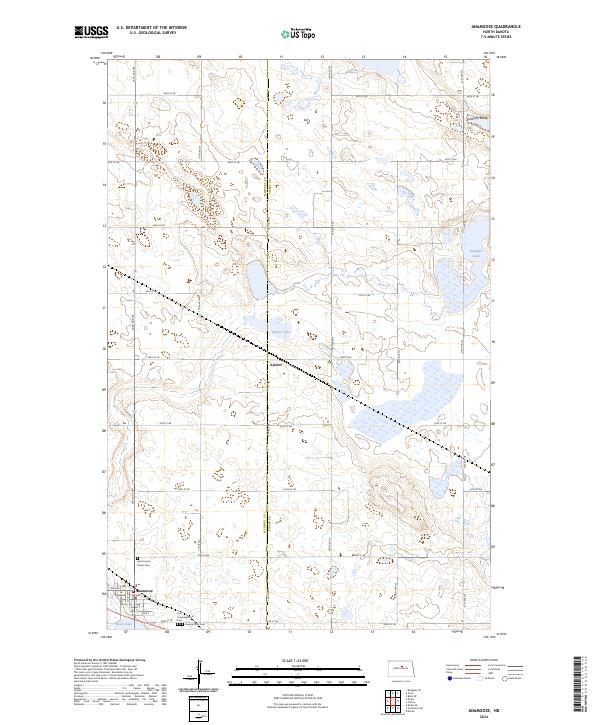 Anamoose topographic map thumbnail