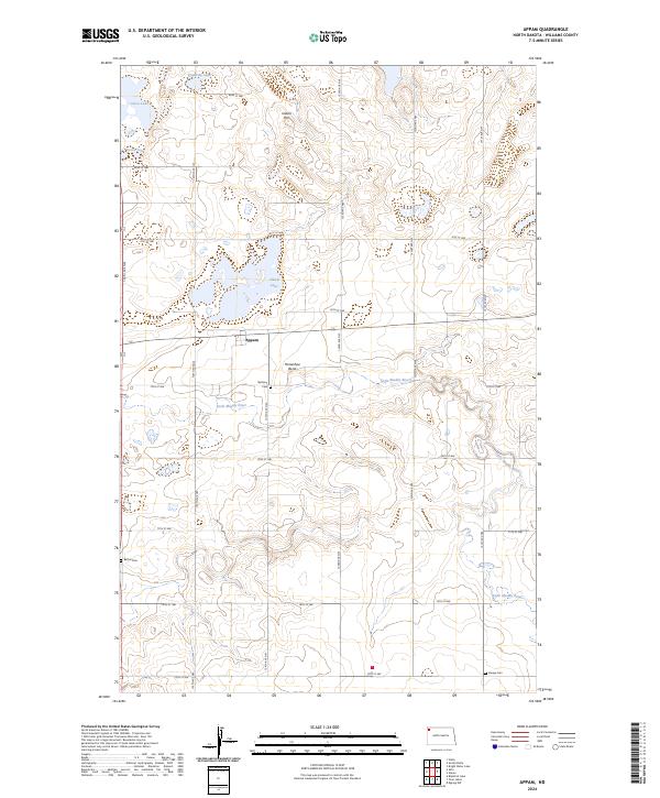 Appam topographic map thumbnail