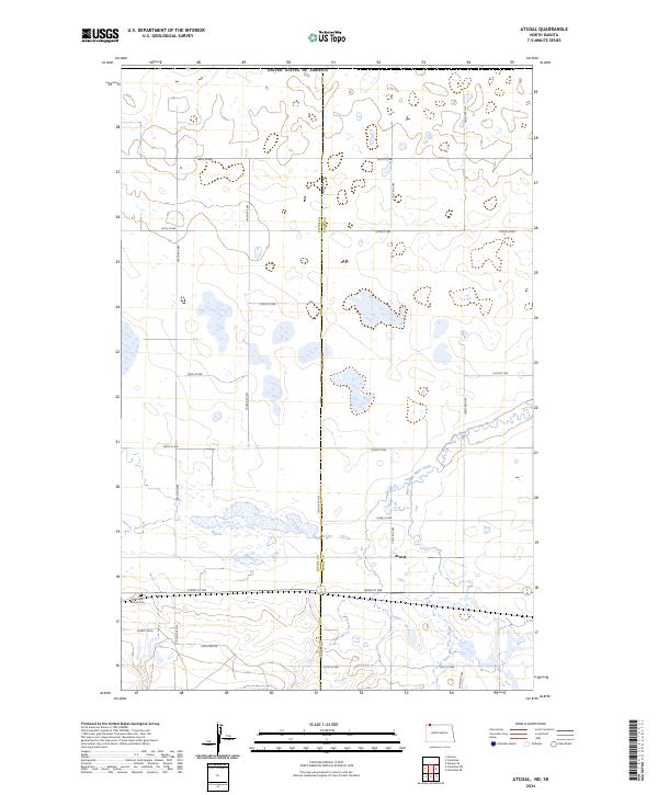 Atcoal topographic map thumbnail
