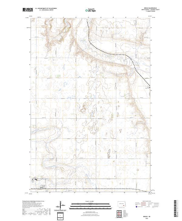 Berlin topographic map thumbnail