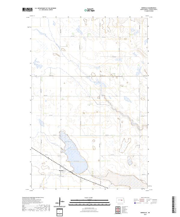 Bordulac topographic map thumbnail