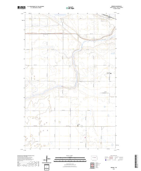 Bremen topographic map thumbnail