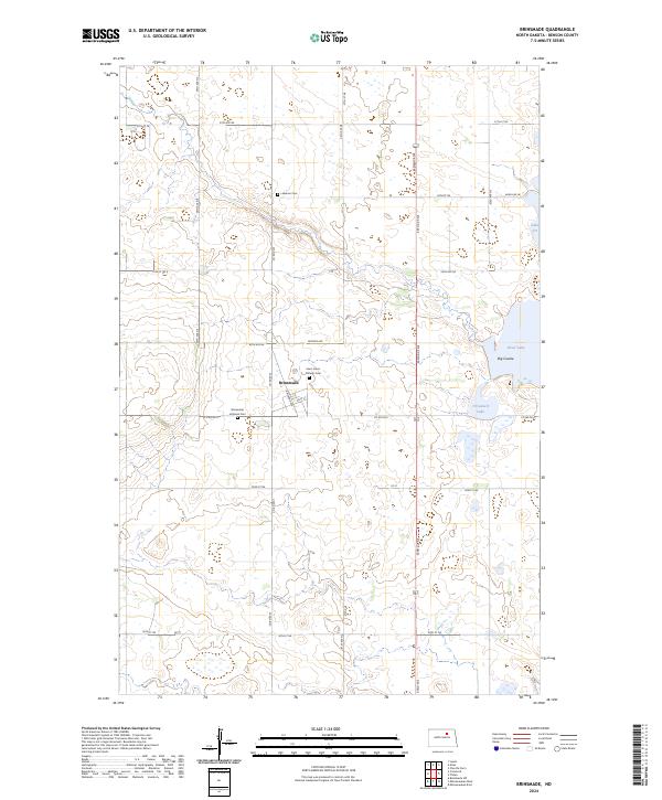 Brinsmade topographic map thumbnail