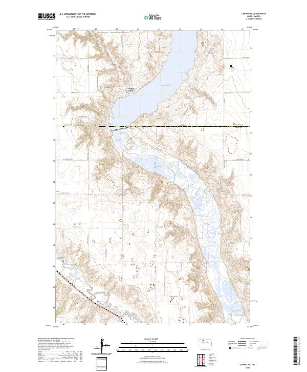 Carpio NE topographic map thumbnail