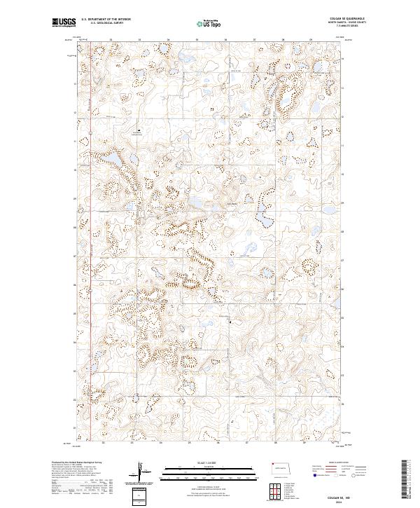 Colgan SE topographic map thumbnail