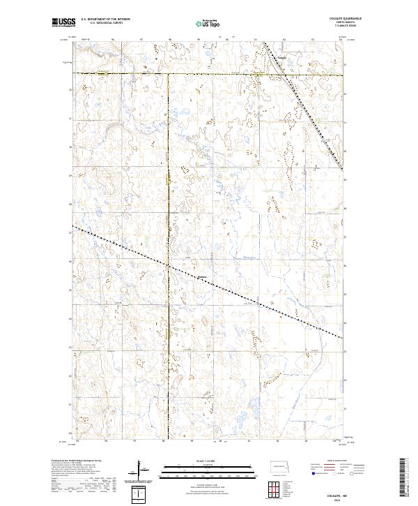 Colgate topographic map thumbnail