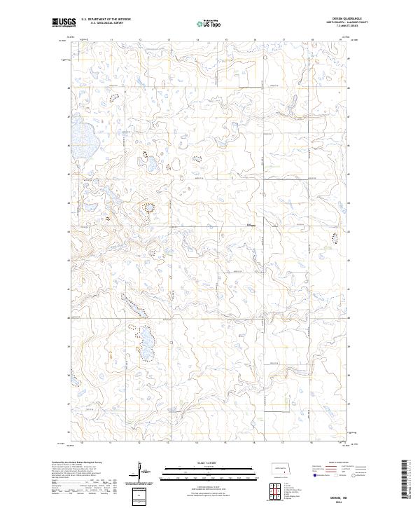 Deisem topographic map thumbnail