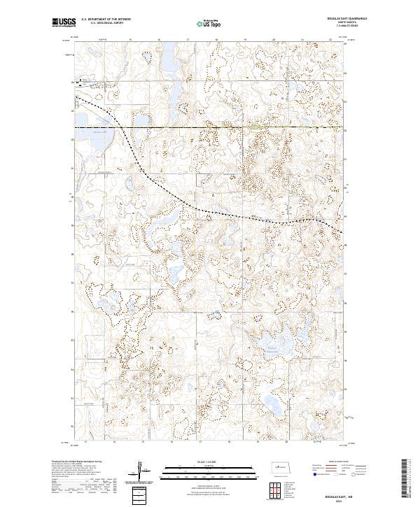Douglas East topographic map thumbnail
