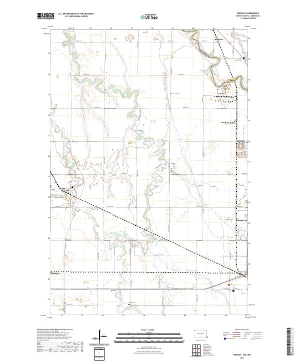 Dwight topographic map thumbnail